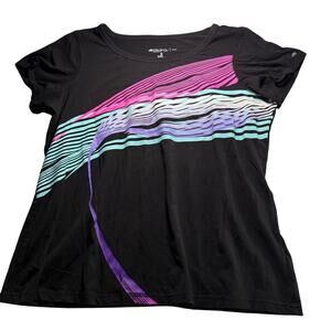 Ideology women’s work out Tee 90’s design graphic